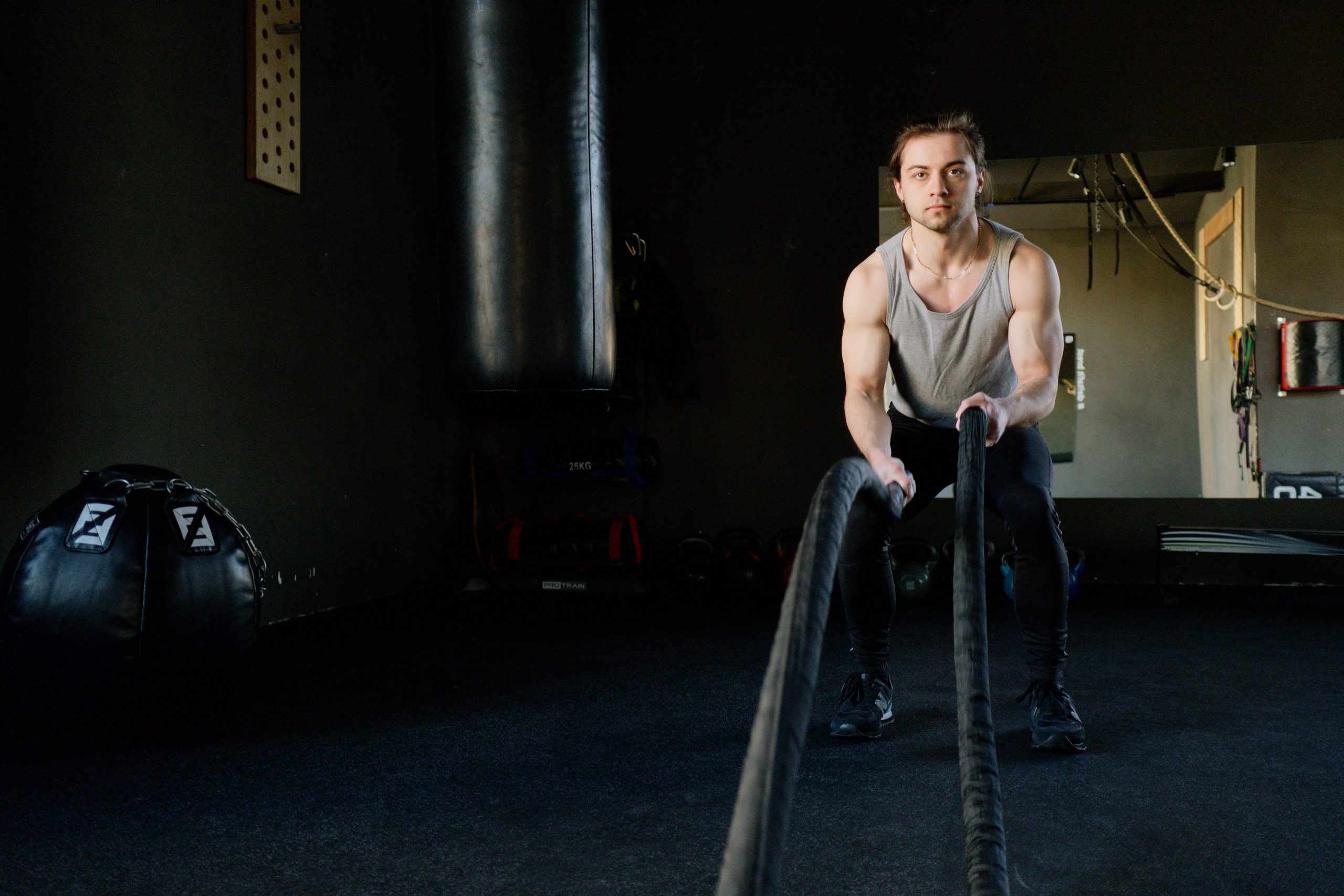 Staying in Shape with Battle Ropes